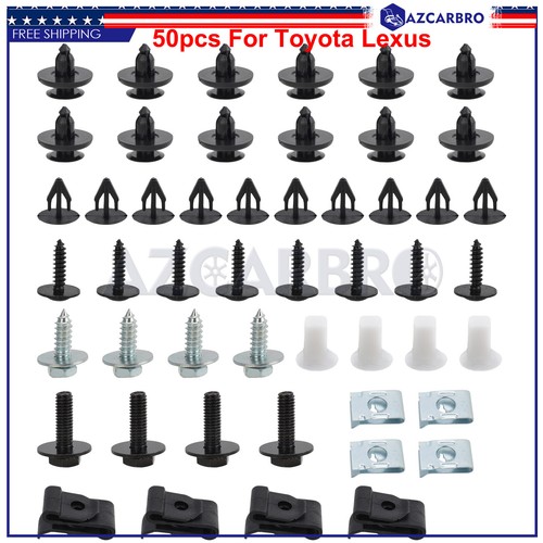 Under engine cover clips - under,